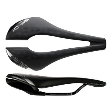 Siodło SELLE ITALIA SP-01 BOOST TM SUPERFLOW L (id match - L3) Manganese Tube 7, duro-tek, 218g czarne (NEW)