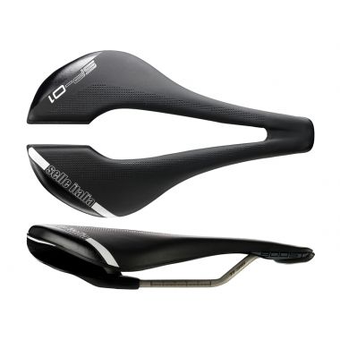 Siodło SELLE ITALIA SP-01 BOOST SUPERFLOW L (id match - L3) TI 316 Tube 7, fibra-tek, 194g czarne (DWZ)