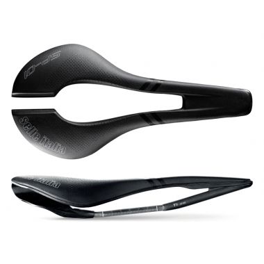 Siodło SELLE ITALIA SP-01 SUPERFLOW S (id match - S3) ti 316 tube 7, fibra-tek, czarne (DWZ)