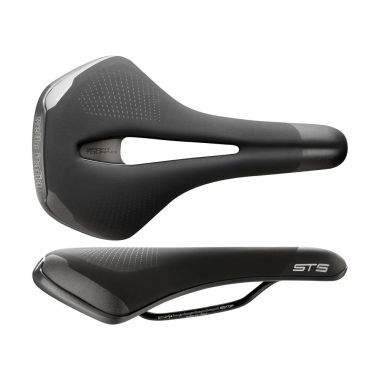 Siodło SELLE ITALIA SPORTOURING ST 5 FLOW S (id match S2), Fec Alloy Rail, Soft-Tek, Light Gel, 396g 