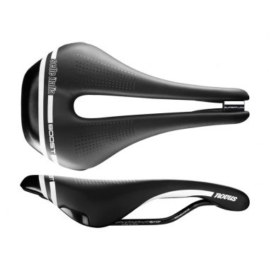 Siodło SELLE ITALIA NOVUS BOOST TM SUPERFLOW S (id match - S3) manganese tube 7, duro-tek, czarne (DWZ)