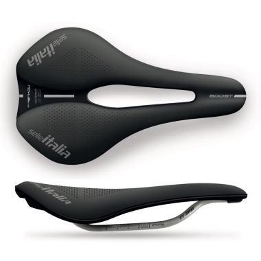 Siodło SELLE ITALIA NOVUS BOOST EVO TI316, Superflow L (id match L3), TI 316 Rail, Fibra-Tek, 200g 