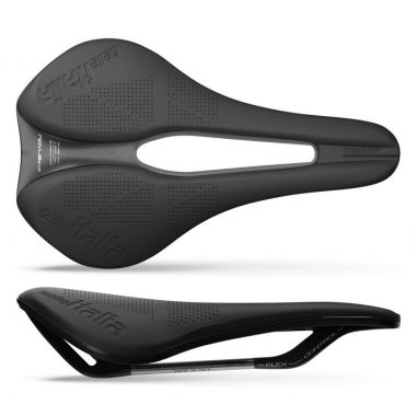 Siodło SELLE ITALIA NOVUS BOOST EVO, Superflow L (id match L3), FeC Alloy Rail, Soft-Tek, 246g 