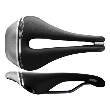 Siodło SELLE ITALIA NOVUS BOOST GRAVEL TECH TI316 SUPERFLOW S (id match S3),TI 316 Tube 7, Fibra-Tek, 255g (WYPRZEDAŻ 45%)