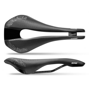 Siodło SELLE ITALIA NOVUS ENDURANCE TM SUPERFLOW S (id match S3), Manganese Rail, Duro-Tek, 306g 