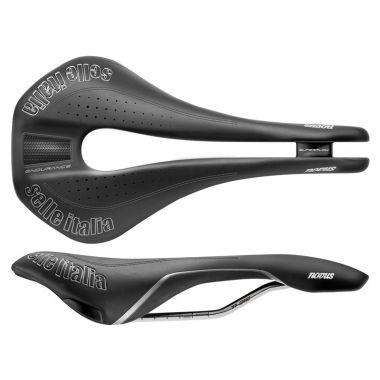 Siodło SELLE ITALIA NOVUS ENDURANCE TI316 SUPERFLOW S (id match S3) TI 316 Rail, Fibra-Tek, 288g 