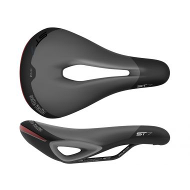 Siodło SELLE ITALIA SPORTOURING ST 7 VISION SUPERFLOW L (id match L3), Fec Alloy Rail, Soft-Tek, Light Gel, 480g 