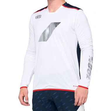 Koszulka męska 100% R-CORE X Limited Edition Jersey długi rękaw Navy White roz. S (NEW)