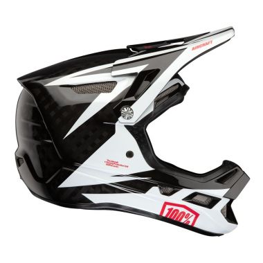 Kask full face 100% AIRCRAFT CARBON MIPS Helmet Rapidbomb/White roz. L (59-60 cm) (DWZ)