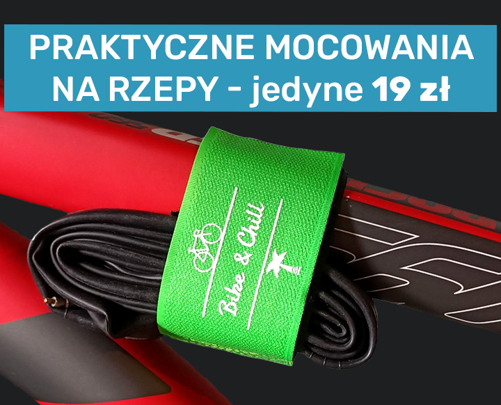 NOWOŚĆ i HIT. Uchwyty na rzepy do roweru